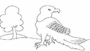 Disegno di uccello da stampare e colorare 110