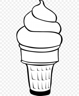 Disegno di gelato da stampare e colorare 36