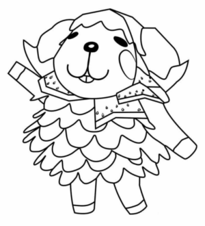 Disegno di bambola da stampare e colorare
