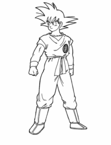 Disegno di Dragon Ball da stampare e colorare 157