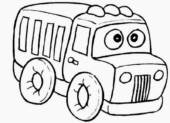Disegni di Camion Dei Pompieri da colorare