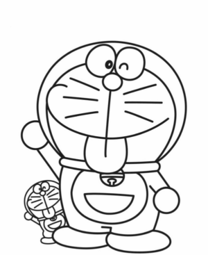 Disegno di Doraemon da stampare e colorare 11