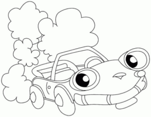 Disegno di Cars da stampare e colorare 205
