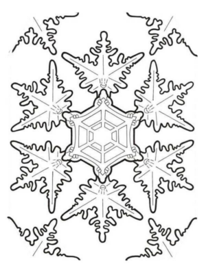 Disegno di inverno da stampare e colorare 10
