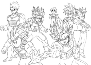 Disegno di Dragon Ball da stampare e colorare 51