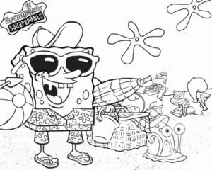 Disegno di Spongebob da stampare e colorare 71