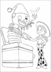 Disegno di Toy Story da stampare e colorare 77