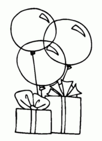 Disegno di regalo da stampare e colorare 39