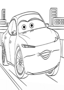 Disegno di Cars da stampare e colorare 197