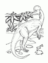 Disegni di Parasaurolofi da colorare