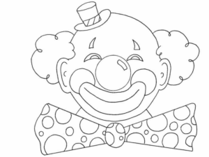 Disegno di clown da stampare e colorare 36