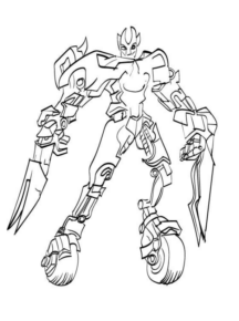 Disegno di Transformers da stampare e colorare 31