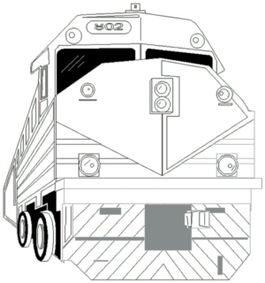 Disegno di treno da stampare e colorare 47