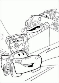 Disegno di Cars da stampare e colorare 263