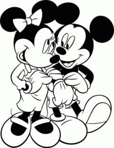 Disegno di Topolino da stampare e colorare 109