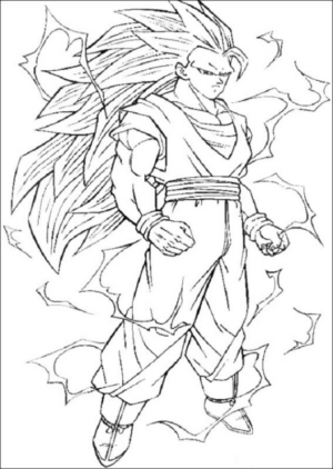 Disegno di Dragon Ball da stampare e colorare 122