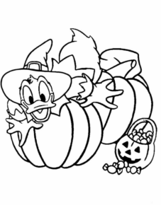 Disegno di Paperino da stampare e colorare 94