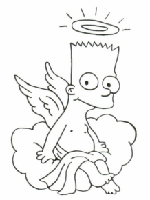 Disegno di I Simpson da stampare e colorare 73