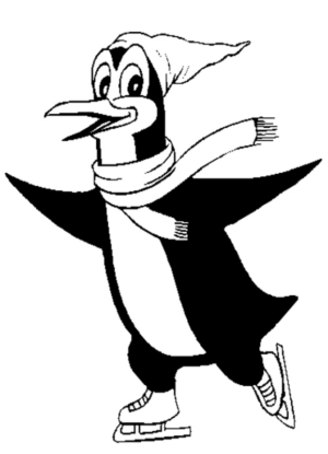 Disegno di pinguino da stampare e colorare 30