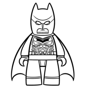 Disegno di LEGO Batman da stampare e colorare 7