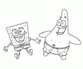 Disegni di Spongebob da colorare