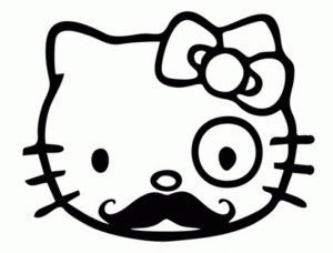 Disegno di Hello Kitty da stampare e colorare 73