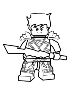 Disegno di Ninja Go da stampare e colorare 51