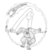 Disegni di I Fantastici 4 da colorare