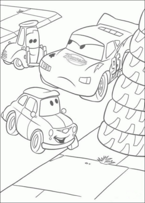 Disegno di Cars da stampare e colorare 231