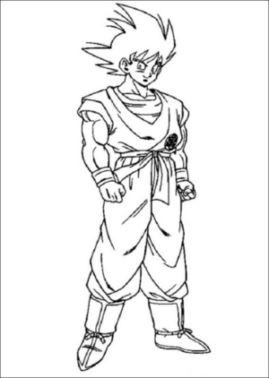 Disegno di Dragon Ball da stampare e colorare 84