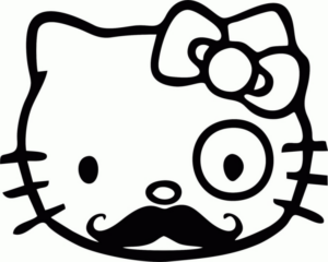 Disegno di Hello Kitty da stampare e colorare 47