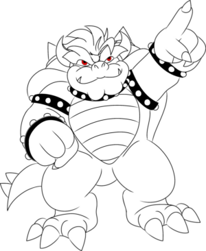 Disegno di Super Mario da stampare e colorare 71