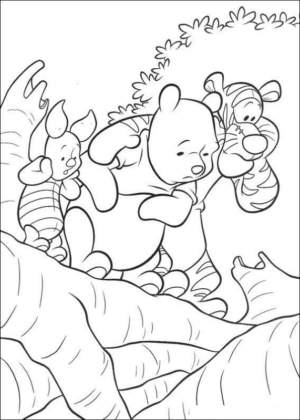 Disegno di Dumbo da stampare e colorare 41