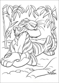 Disegno di Il libro della giungla da stampare e colorare 43 Disegno di Il libro della giungla da stampare e colorare 43