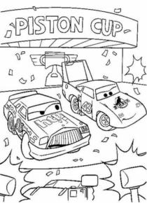 Disegno di Cars da stampare e colorare 237