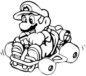 Disegno di Super Mario da stampare e colorare 86