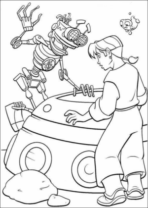 Disegno di Il pianeta del tesoro da stampare e colorare 10 Disegno di Il pianeta del tesoro da stampare e colorare 10