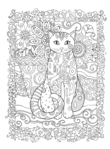 Disegno di mandala da stampare e colorare 1064