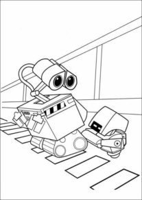 Disegno di Wall-E da stampare e colorare 45