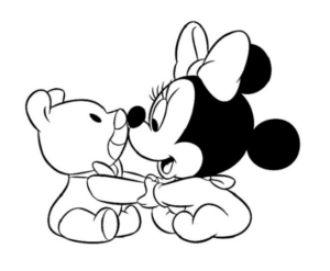 Disegno di Minni da stampare e colorare 147