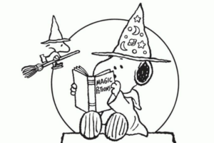 Disegno di Snoopy da stampare e colorare 66