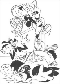 Disegno di Pippo da stampare e colorare 55