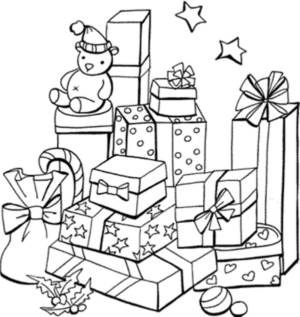 Disegno di regalo da stampare e colorare 13