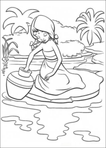 Disegno di Il libro della giungla da stampare e colorare 69