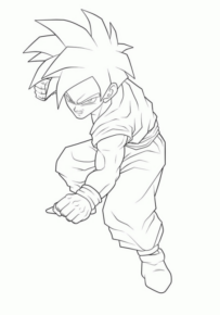 Disegno di Dragon Ball da stampare e colorare 6