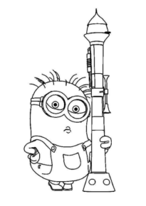 Disegno di Cattivissimo me – Minions da stampare e colorare 24
