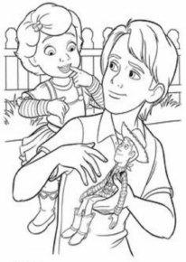 Disegno di Toy Story da stampare e colorare 96