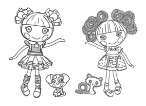 Disegno di bambola da stampare e colorare 21