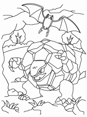 Disegno di Pokemon da stampare e colorare 138