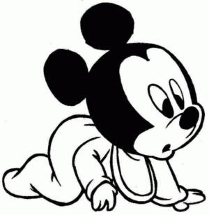 Disegno di Topolino da stampare e colorare 21